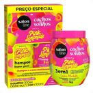 Kit Salon Line Pink Lemonade Cachos Dos Sonhos: Shampoo e Creme Multifuncional 300ml + Creme Capilar 1kg