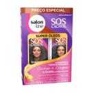 Kit Salon Line S.O.S Cachos Super Óleos Shampoo 300ml+Condicionador 200ml