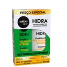 Kit Salon Line Shampoo e Condicionador Hidra Restauração Intensa 300ml Kit Salon Line Shampoo e Condicionador Hidra Restauração Intensa 300ml