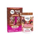 Kit Salon Line ToDeCacho Kids Chocolate Sh 300ml+Cond 200ml+Cr Pentear 1Kg