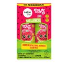 Kit Salon Line todecacho Kids Melancia Shampoo 300ml e Condicionador 200ml