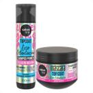 Kit Salon Line Top Coat Liso Ostentação: Shampoo 300ml e Máscara 300g Kit Salon Line Top Coat Liso Ostentação: Shampoo 300ml e Máscara 300g