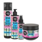 Kit Salon Line Top Coat Liso Ostentação: Shampoo 300ml, Máscara 300g, Levae-in 240ml e Óleo Capilar 120ml Kit Salon Line Top Coat Liso Ostentação: Shampoo 300ml, Máscara 300g, Levae-in 240ml e Óleo Capilar 120ml