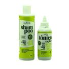 Kit Salvatore Bio Plants Shampoo e Tônico Capilar Crescimento, Antiqueda e Fortalecimento