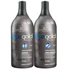 Kit Salvatore Blue Gold Premium TaninoPlastia (2x1 Litro) - Salvatore Cosméticos
