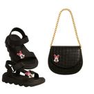 Kit Sandália Infantil com Bolsa Menina Confortável e leve Kit Sandália Infantil com Bolsa Menina Confortável e leve