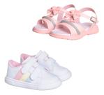 Kit Sandalia Infantil Menina Strass Tenis Casual Feminino