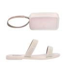 Kit Sandália Melissa + Bolsa Duo M Lover Bege