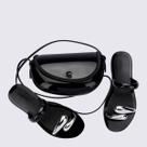 Kit Sandália Melissa + Bolsa Eden Preto