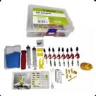 Kit Sangria Completo para Freios Hidráulicos de Bike Compatível com Shimano, Tektro, SRAM e Outros Modelos