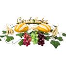 Kit Santa Ceia Decorativo Pães Uva Decoração Altar Igreja Biscuit Resina Acrílico Espelhado Dourado