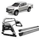 Kit Santo Antonio H3 Estribo Plataforma S10 12/2020 C/D Cromado