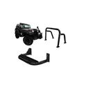 Kit Santo Antonio + Quebra Mato Preto Jeep Willys 1950/2000