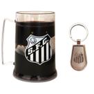 Kit Santos - Caneca 300ml + Chaveiro Oficial