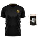 Kit Santos Oficial - Camisa Parrot Gold + Caneca - Masculino