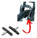 Kit sapata de freio v-brake bicicleta 2 pares