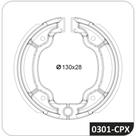 Kit sapata de freio Yamaha Crypton 105 1996 a 2004 COBREQ