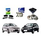 Kit Sapata Disco Pastilha Freio Corsa 1.0 1.4 2002 A 2016