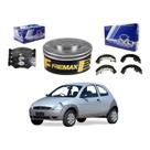 Kit Sapata Disco Pastilha Ka 1.0 1.3 1997 A 1999