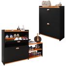 Kit Sapateira Milano Closet Prateleira Organizadora Calçados Banquinho Hall Entrada Gaveta Basculante Branco - Lojas RPM