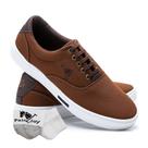 Kit Sapatênis Casual Amarração com Meia Masculino Confort