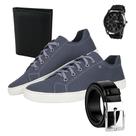 Kit Sapatênis Presente Masculino Luxo Tênis Casual + Acessórios Brinde