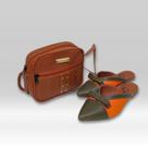 Kit Sapatilha Mule Army 36 Carnelian Laço E Bolsa Fashion