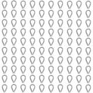 Kit Sapatilha Para Cabo De Aço 3/16'' - 8,0002 (Com 100 Unidades) - Nord Kit Sapatilha Para Cabo De Aço 3/16'' - 8,0002 (Com 100 Unidades) - Nord