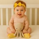 Kit Sapatinho Luxo + Faixa Renda Para Bebê Menina RN à 06 Meses
