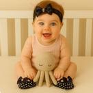 Kit Sapatinho Luxo + Faixa Renda Para Bebê Menina RN à 06 Meses
