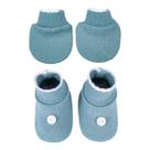Kit Sapato e Luva Botão Verde - 2 Pares
