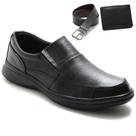 Kit Sapato Masculino Antistress + Carteira + Cinto