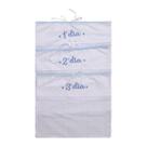 Kit Saquinho de Maternidade Bordado 30cm x 36cm Com 3 Unidades Incomfral