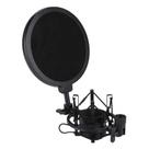 Kit Saty Smpf01 Pop Filter Shock Mount Microfone Condensador