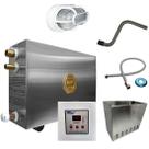Kit Sauna Impercap 18kw + Tubo + Luminária + Cesto Kit Sauna Impercap 18kw + Tubo + Luminária + Cesto