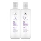 Kit Schwarzkopf BC Bonacure Frizz Away - Shampoo 1L + Condicionador 1L