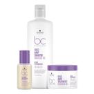 Kit Schwarzkopf BC Bonacure Frizz Away - Shampoo 1L + Máscara 500ml + Smoothing Oil 50ml