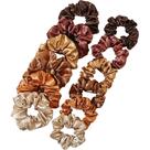 Kit Scrunchie Xuxinha de Cetim Multicor Paleta Outono Quente (12 Peças) Kit Scrunchie Xuxinha de Cetim Multicor Paleta Outono Quente (12 Peças)