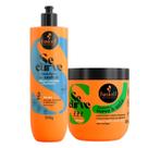 Kit Se Curve Curva & Cola e Modelador de Cachos Haskell 3abc