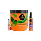 Kit Se Curve Finalizador Curva e Cola 500ml + Sérum Óleo Haskell + Presente Lourre 15ml