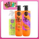 Kit Se Curve Shampoo Condicionador Fluído Pré Treino Haskell