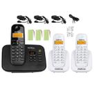 Kit Secretaria eletronica Bina Plhas de Alta Duração 2 Ramal