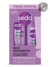 Kit Seda Mega Crescimento Shampoo 300ml Condicionador 190ml Kit Seda Mega Crescimento Shampoo 300ml Condicionador 190ml