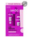 Kit Seda Shampoo 300ml + Condicionador 190ml Liso Perfeito