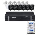 Kit Segurança Dvr Intelbras 8 Ch c/hd de 500gb e 6 Câmeras Full hd 2mp 1080p Kit Segurança Dvr Intelbras 8 Ch c/hd de 500gb e 6 Câmeras Full hd 2mp 1080p