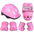 Kit Segurança Esportiva Completo Infantil Capacete Joelheira Cotoveleira Para Crianças