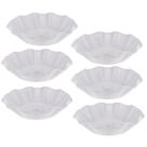 Kit Seis Saladeiras de Melamina Flower 28 cm WECK