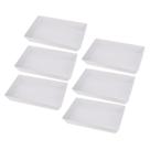 Kit Seis Travessas de Melamina Gourmet 45 x 30 x 7cm WECK Kit Seis Travessas de Melamina Gourmet 45 x 30 x 7cm WECK