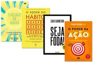 Kit Seja F***! + Milagre da Manhã + Poder do Hábito + Poder da Ação