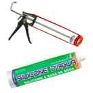 Kit Sela Trinca Piso Telha Parede Preto Com Aplicador Kit Sela Trinca Piso Telha Parede Preto Com Aplicador